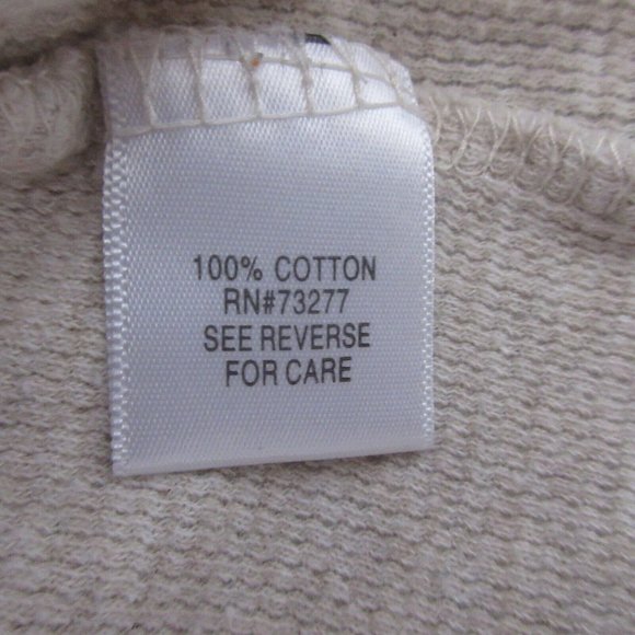 Sonoma Life+Style Thermal Waffle Tee Size Petite Small PS Rose Print Long Sleeve - Picture 7 of 8